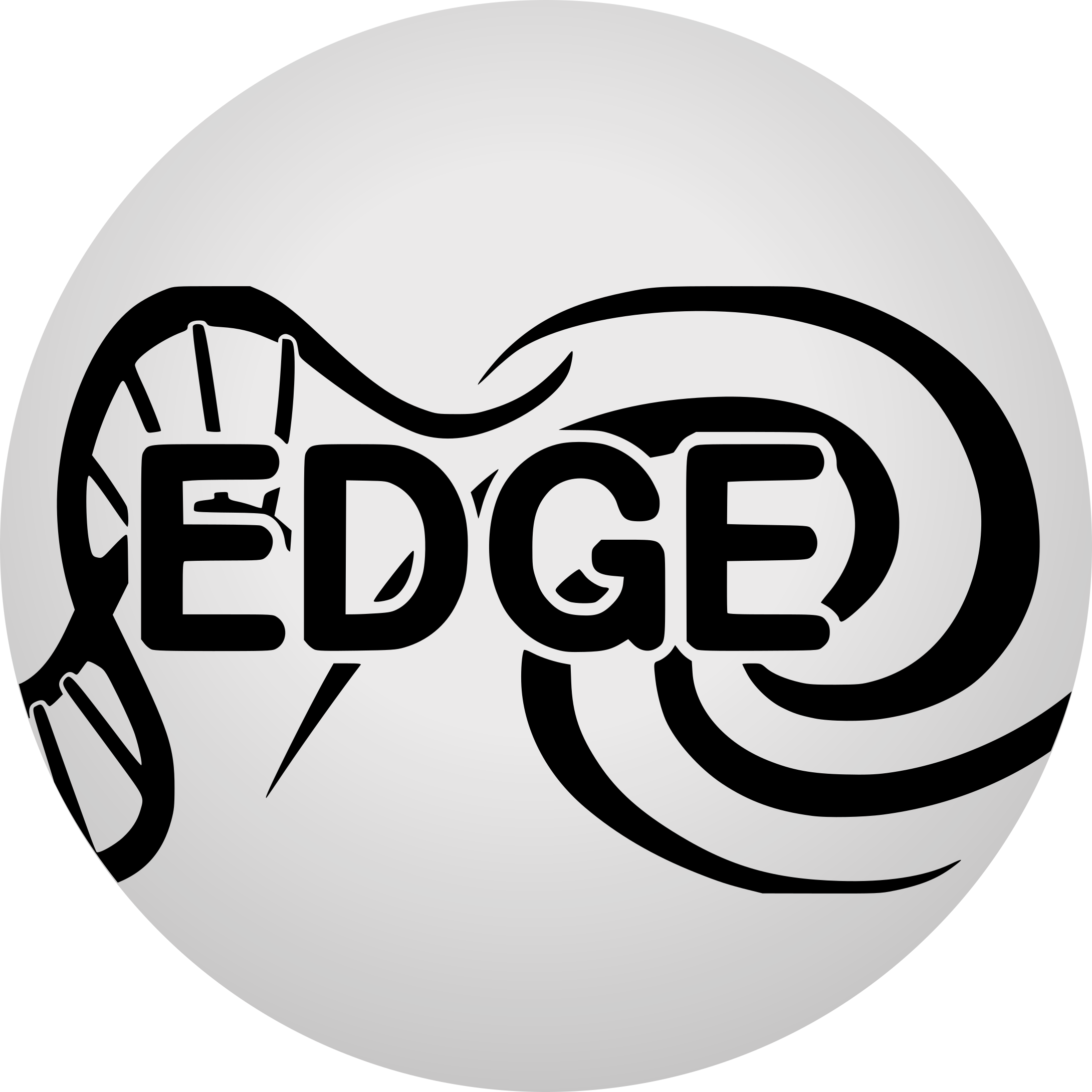 A simplified icon featuring a simple blue silhouette of a person on a light grey circular background.